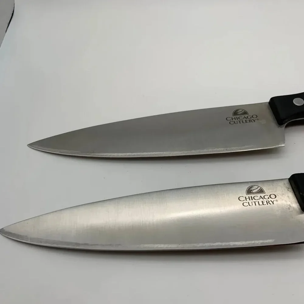 Set of Two Chicago Cutlery Utility Chef's Kitchen Knives